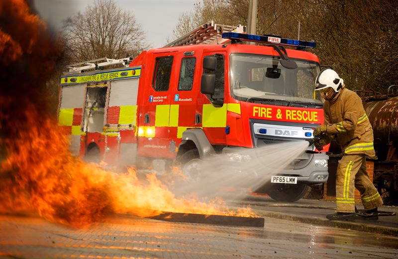 What is Lancashire combined fire authority?