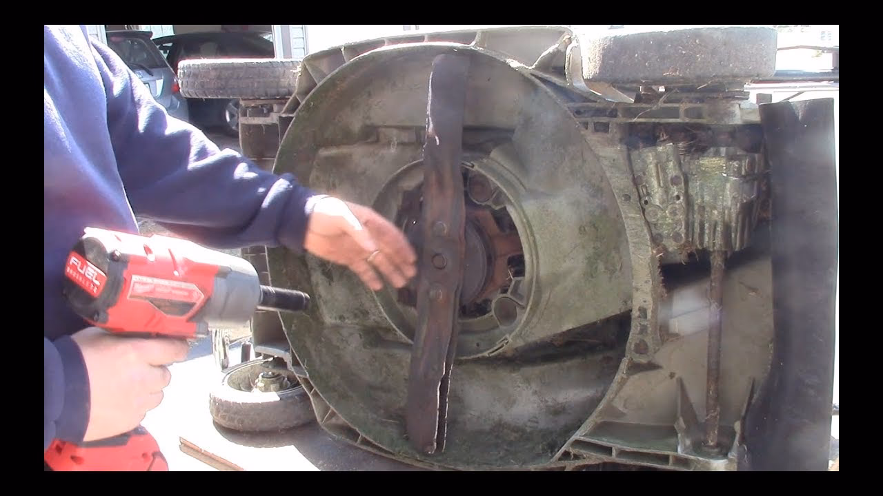 How do you reassemble a lawn mower clutch?