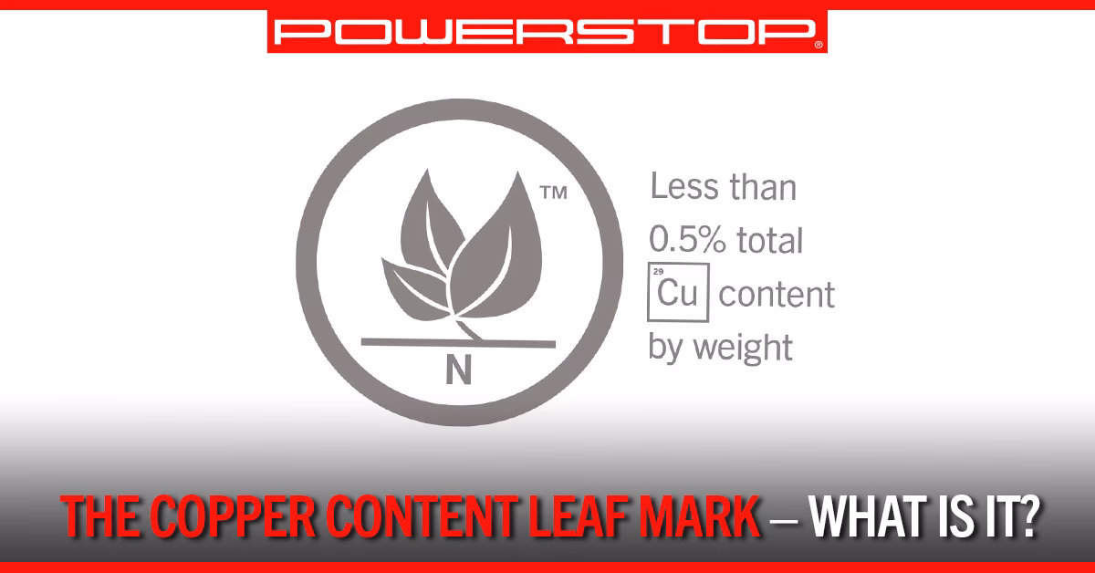 Does PowerStop have a leaf mark?
