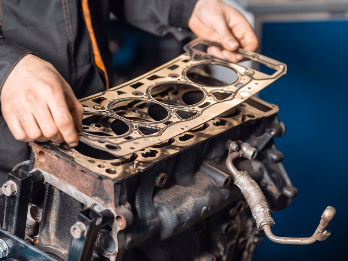 What is a blown head gasket?