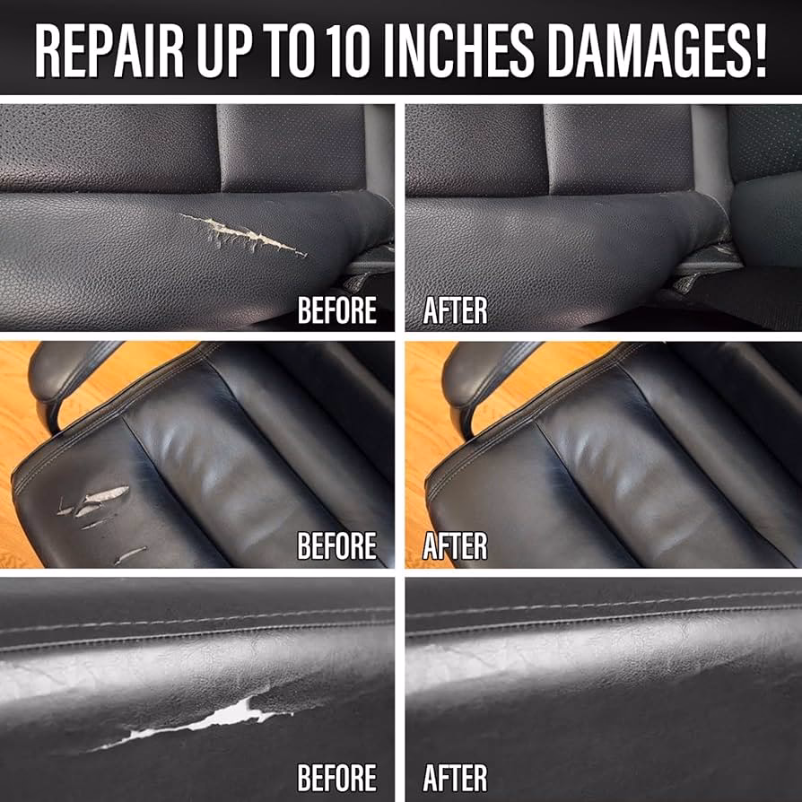 What products do you need to repair leather?