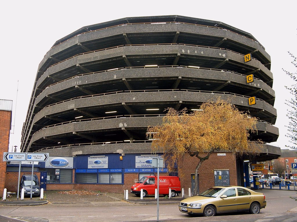 How much does a car park cost in Leicester?