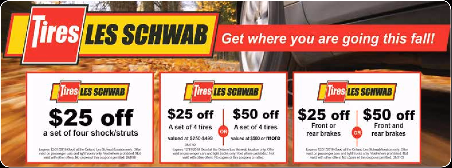 How do I contact Les Schwab customer service?