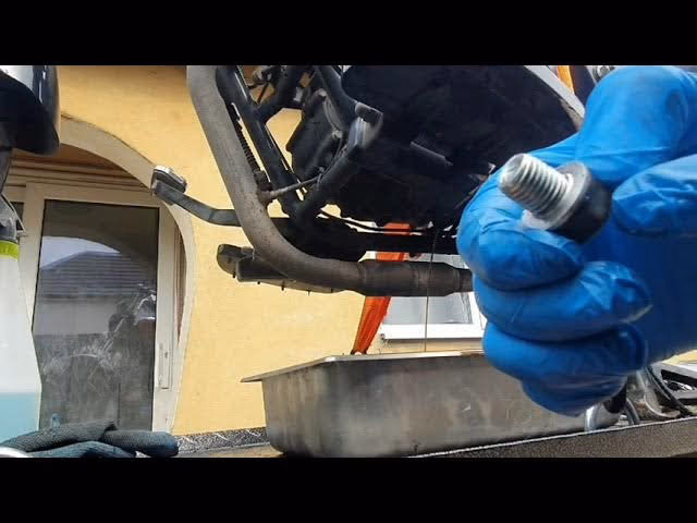 How do you change oil in a car?