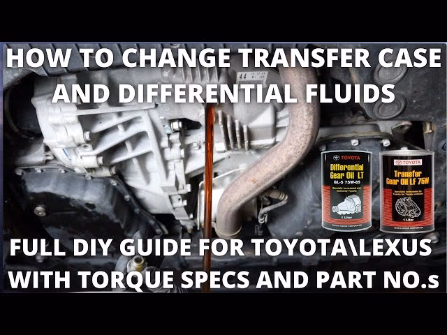 How much automatic transmission fluid for Toyota RX350?