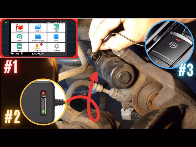 Why is my Lexus electronic parking brake not working?