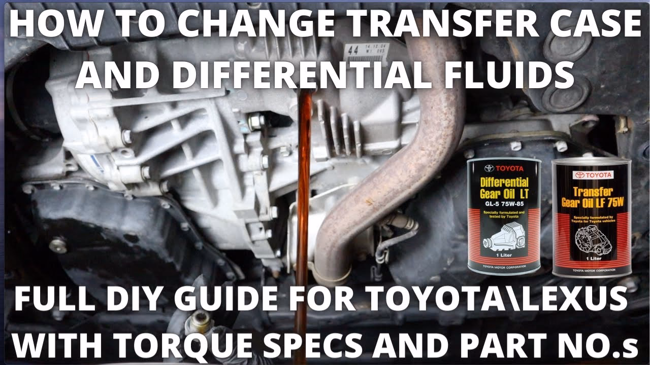 How do you drain differential oil?