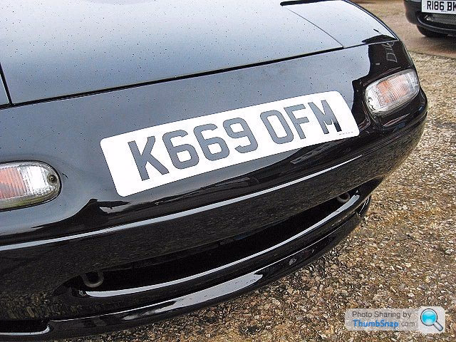 Do you need a number plate for an MOT?