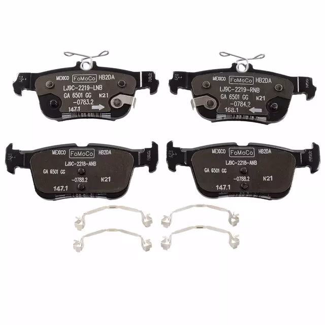 Do LMB brake pads have a warranty?