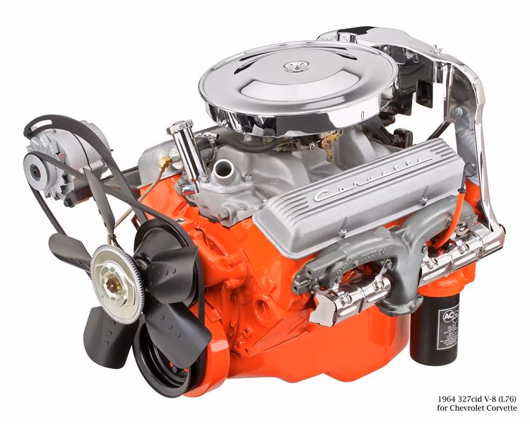 What kind of engine does a ls327 have?