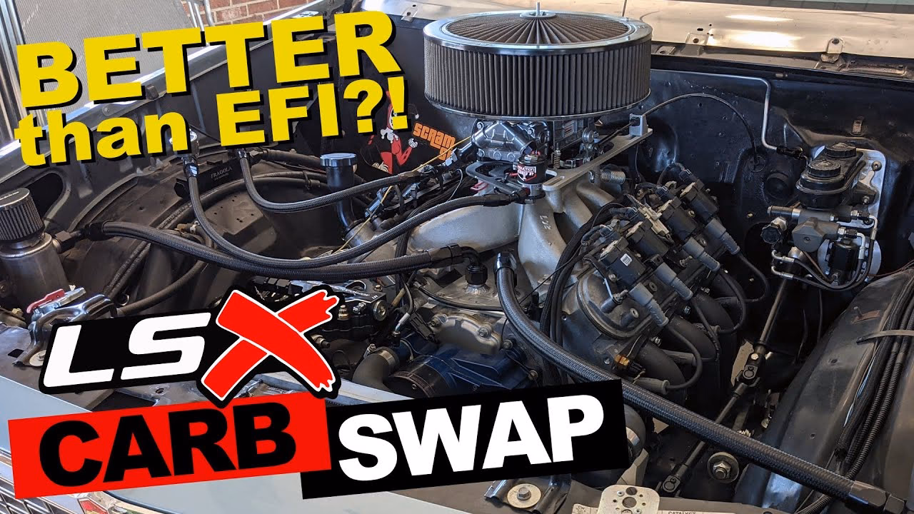 How do I convert an LS engine to a carburetor?