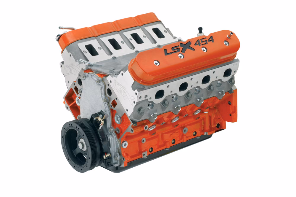 What does the TSP 454 CID 700 hp LSX turn-key package include?