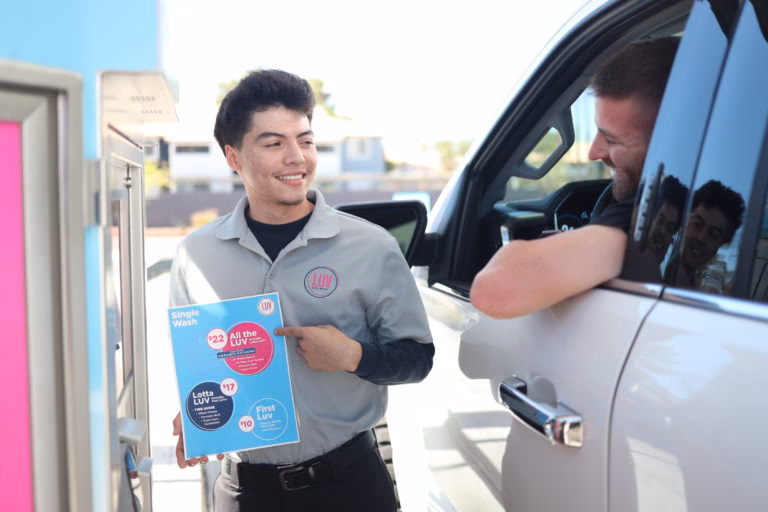 Where is LUV Car Wash headquartered?