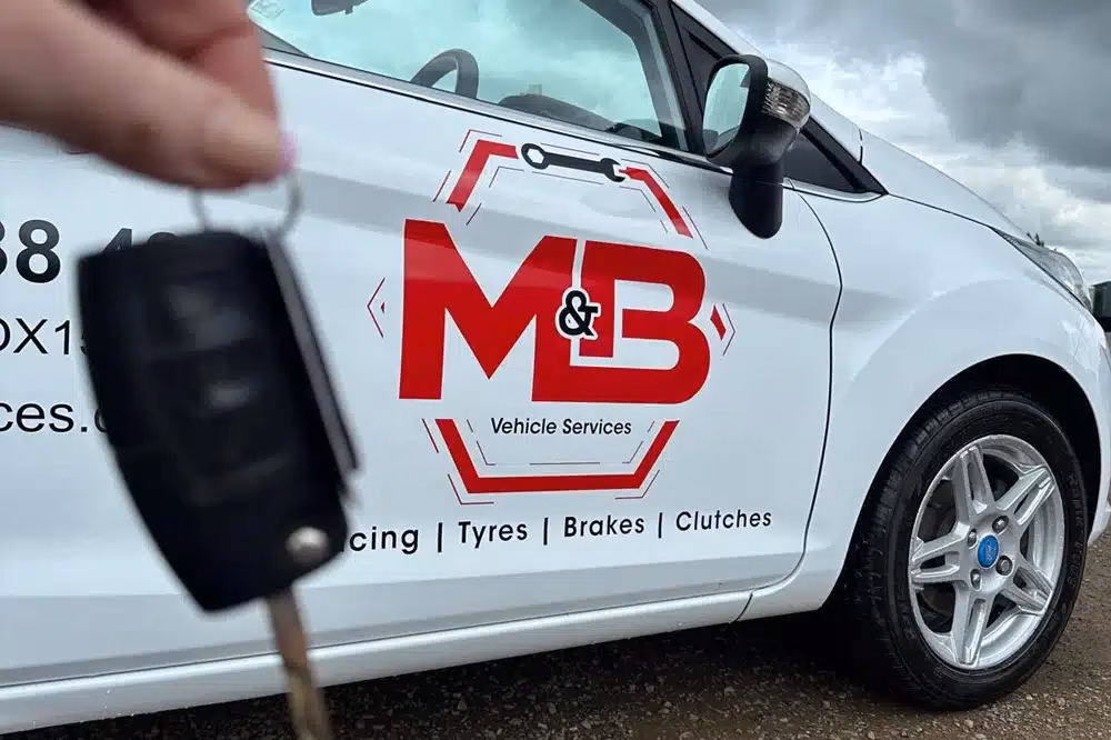 Who are M & B vehicle services?
