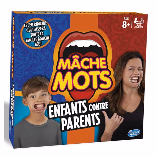 Comment jouer à Mache mots Kids vs parents ?