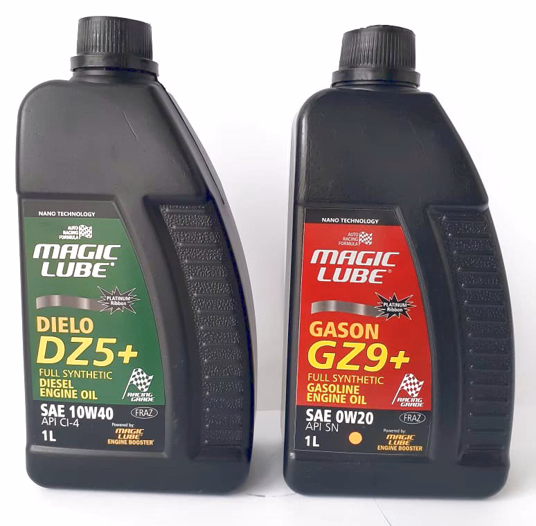 What type of oil is used in magic Lube?