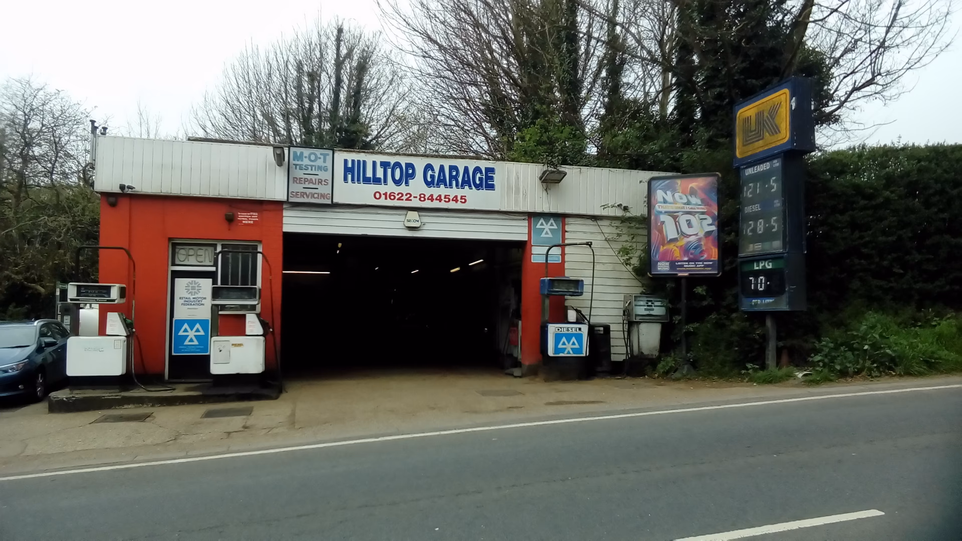Where can I get an MOT in Sutton Valence & Langley Maidstone?