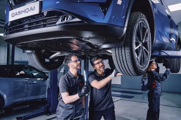 How often should a Nissan Qashqai be serviced?