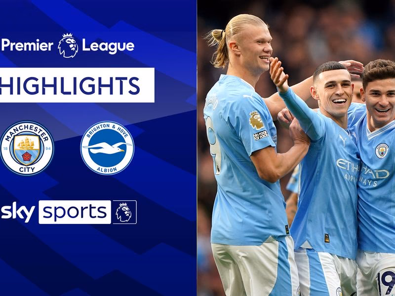 What time does City v Brighton kick-off?