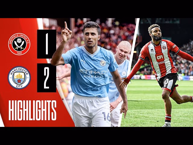 When is Manchester City vs Sheffield United?