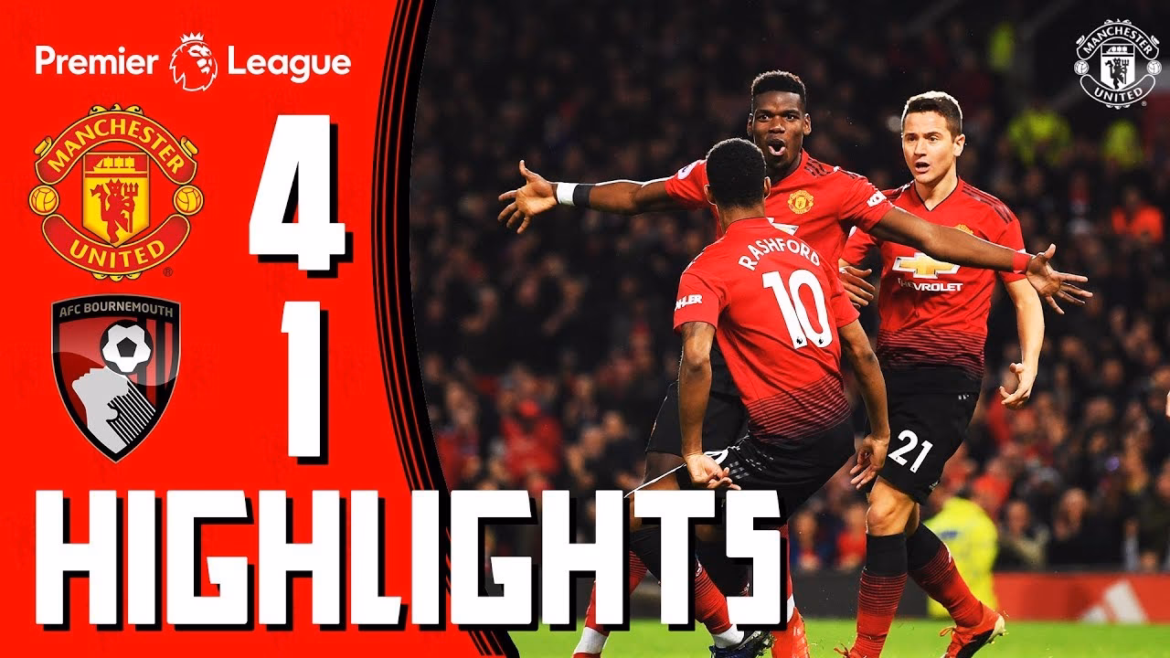 When is Manchester United vs Bournemouth?