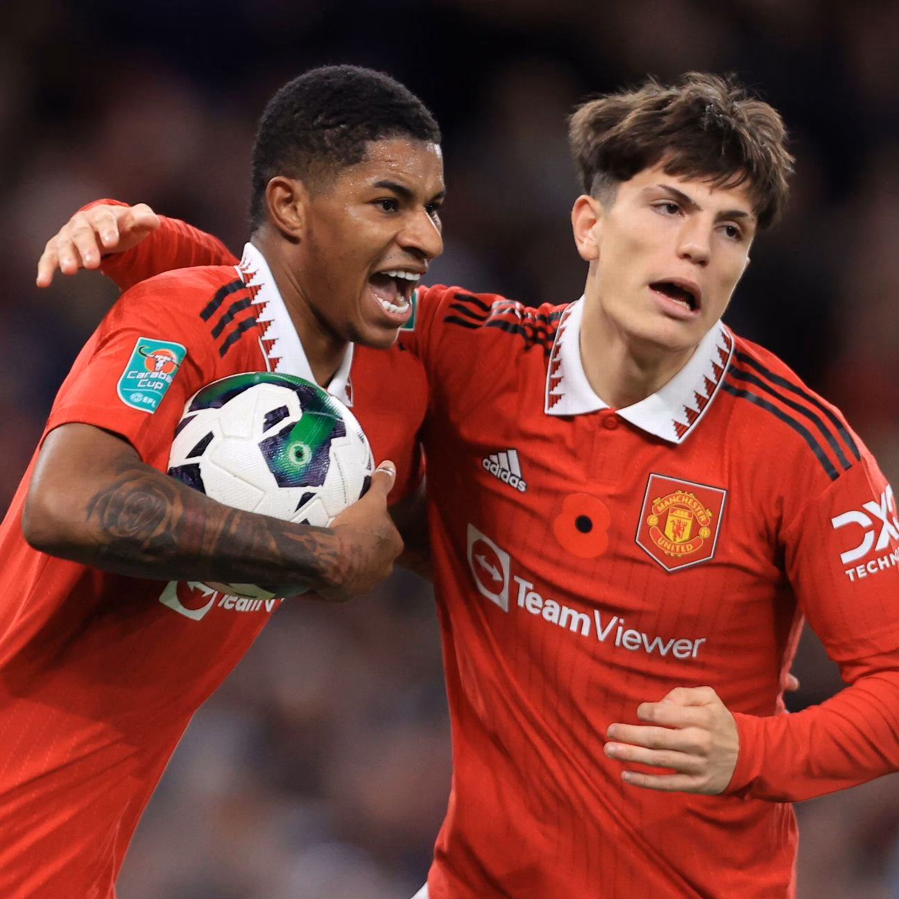 Does Basaksehir have more goals than Man Utd?