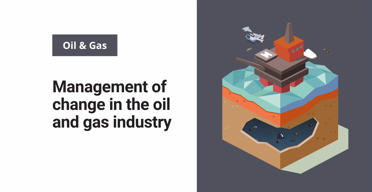 Why does a process plant need a management of change (MOC) process?