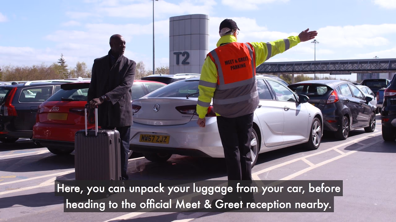 How many car parks are there at Manchester Airport?