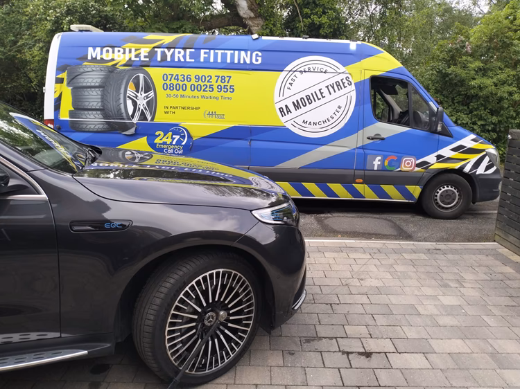 How long does it take to get a tyre fitted in Manchester?