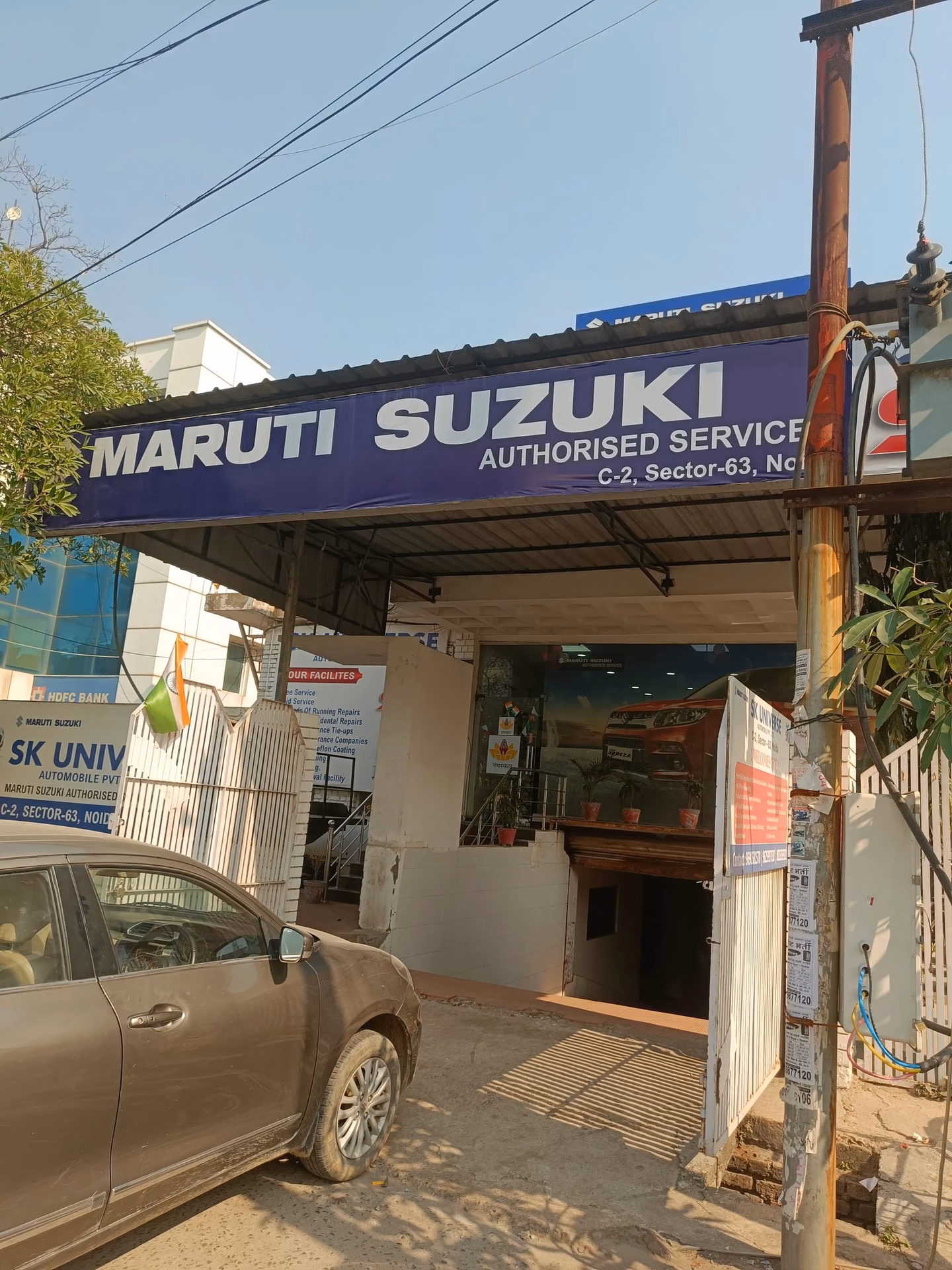 How many Maruti Suzuki service centers in Noida?