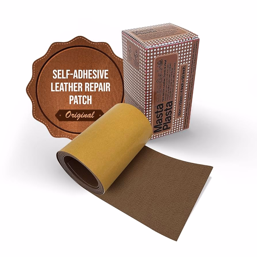 What is a mastaplasta leather repair patch?