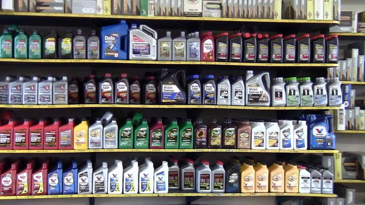 What is included in a full service oil change?