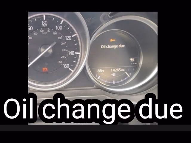 How do I Reset my Mazda6 warning light?