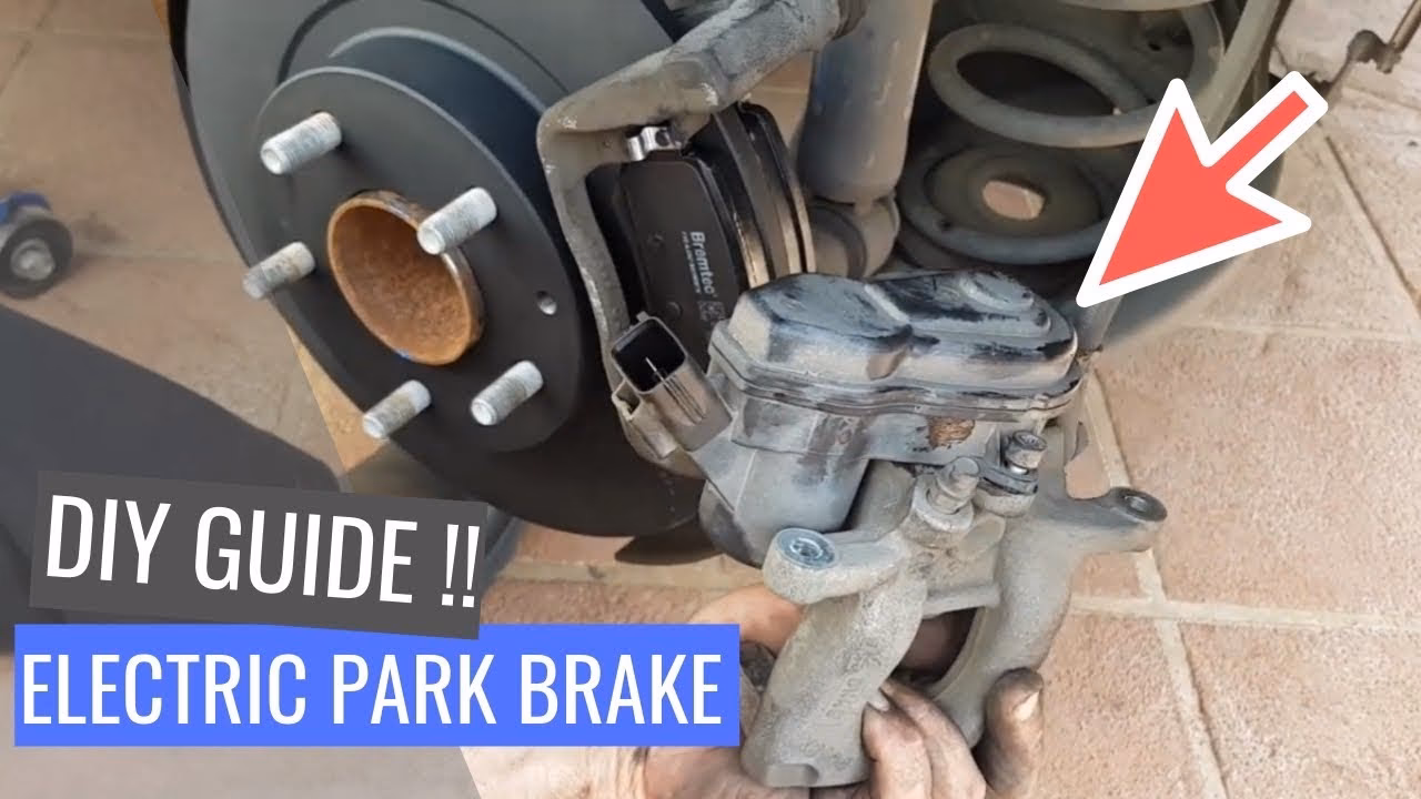 How do you stop a Mazda parking brake?