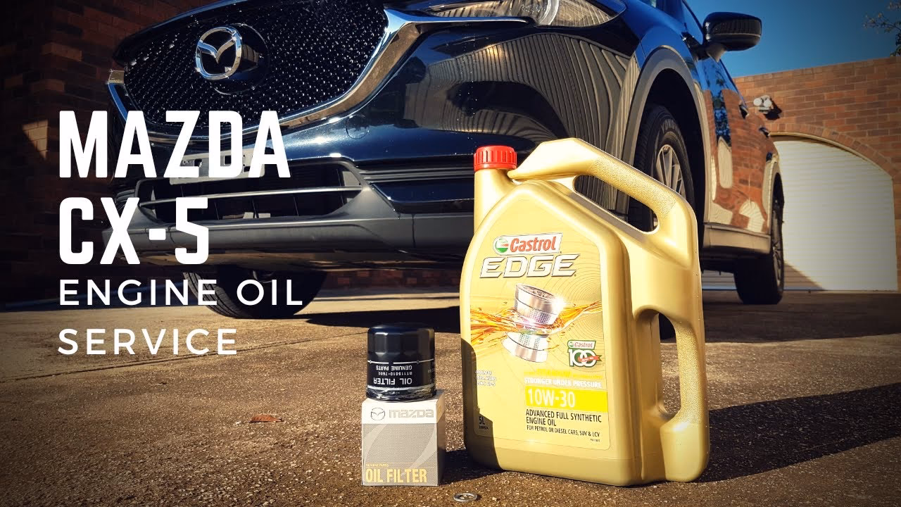 How often should a Mazda CX oil change be performed?