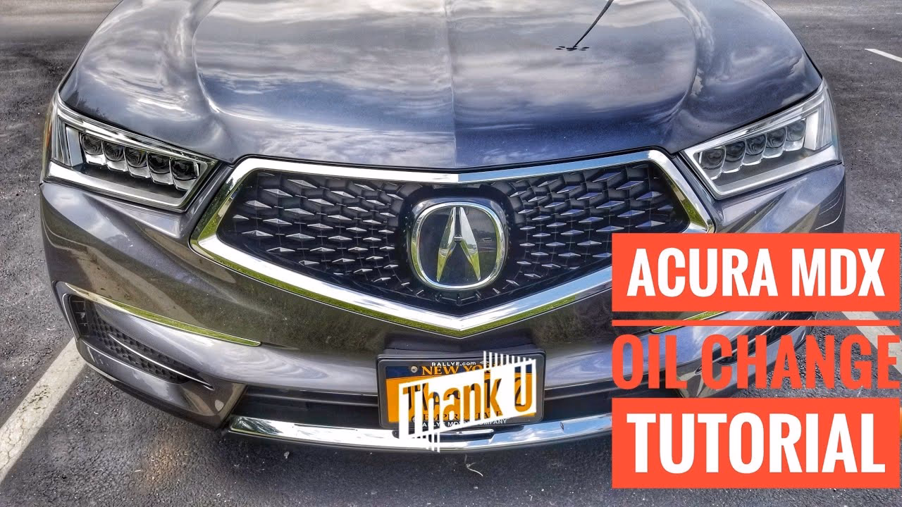 How much does an Acura MDX B1 oil change cost?