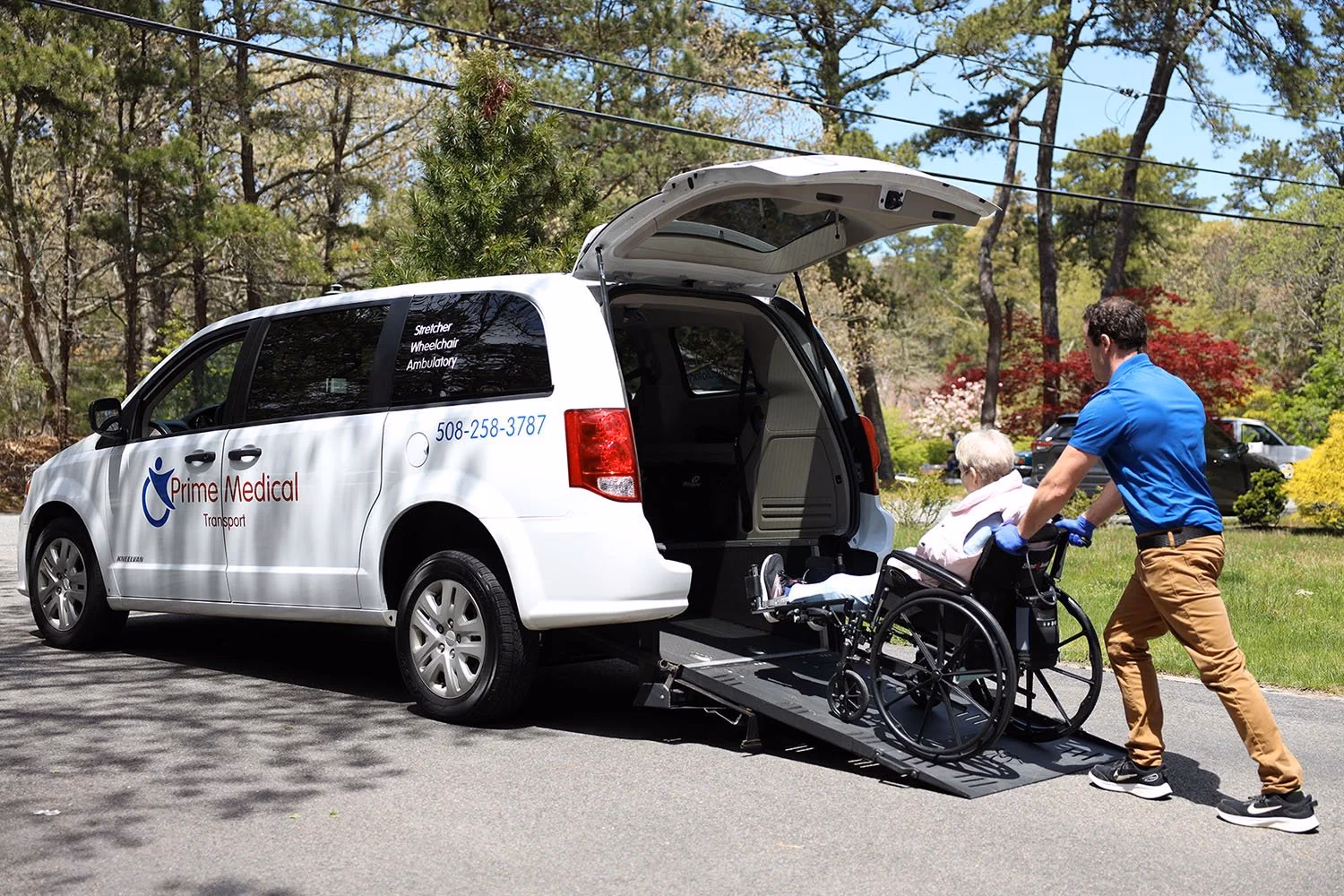 How do I request patient transport?