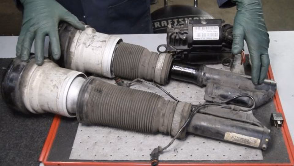 What are the most common Mercedes air suspension problems?