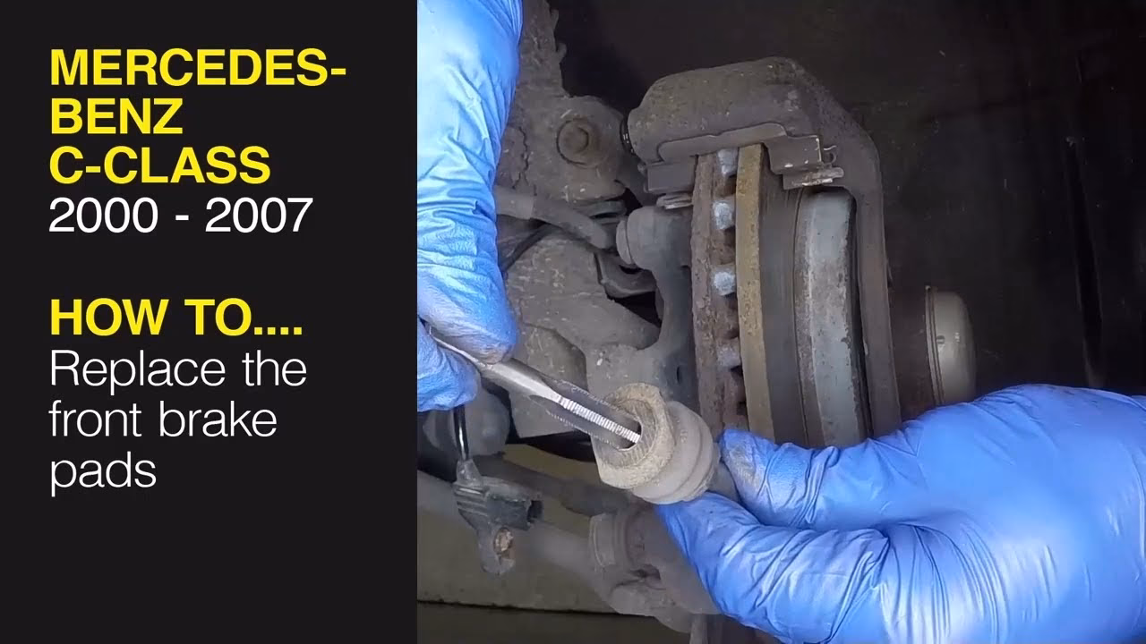 When should you replace brake pads & discs on a Mercedes-Benz?