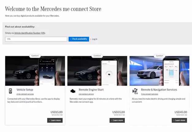 What is Mercedes-Benz connected?