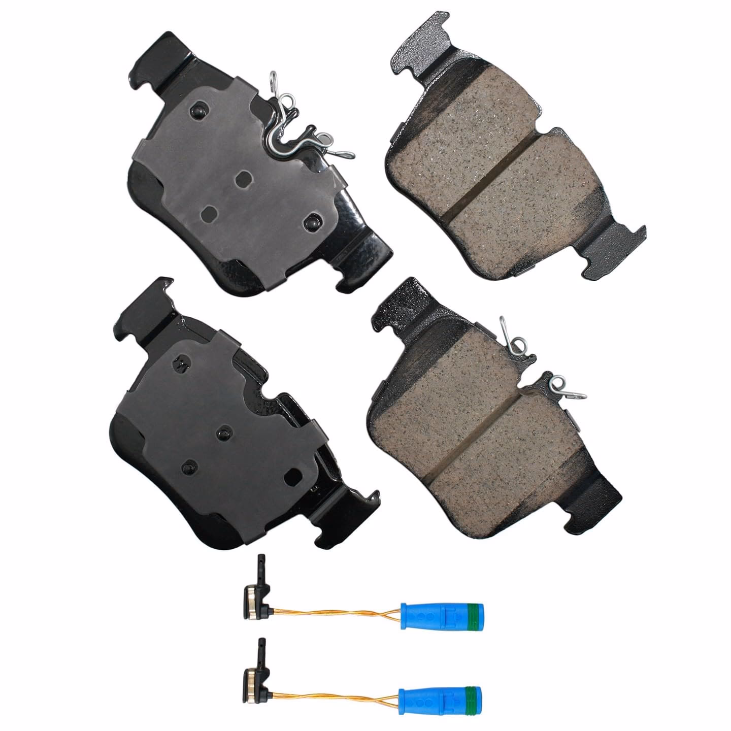 How often do Mercedes-Benz GLC front brake pads need to be replaced?
