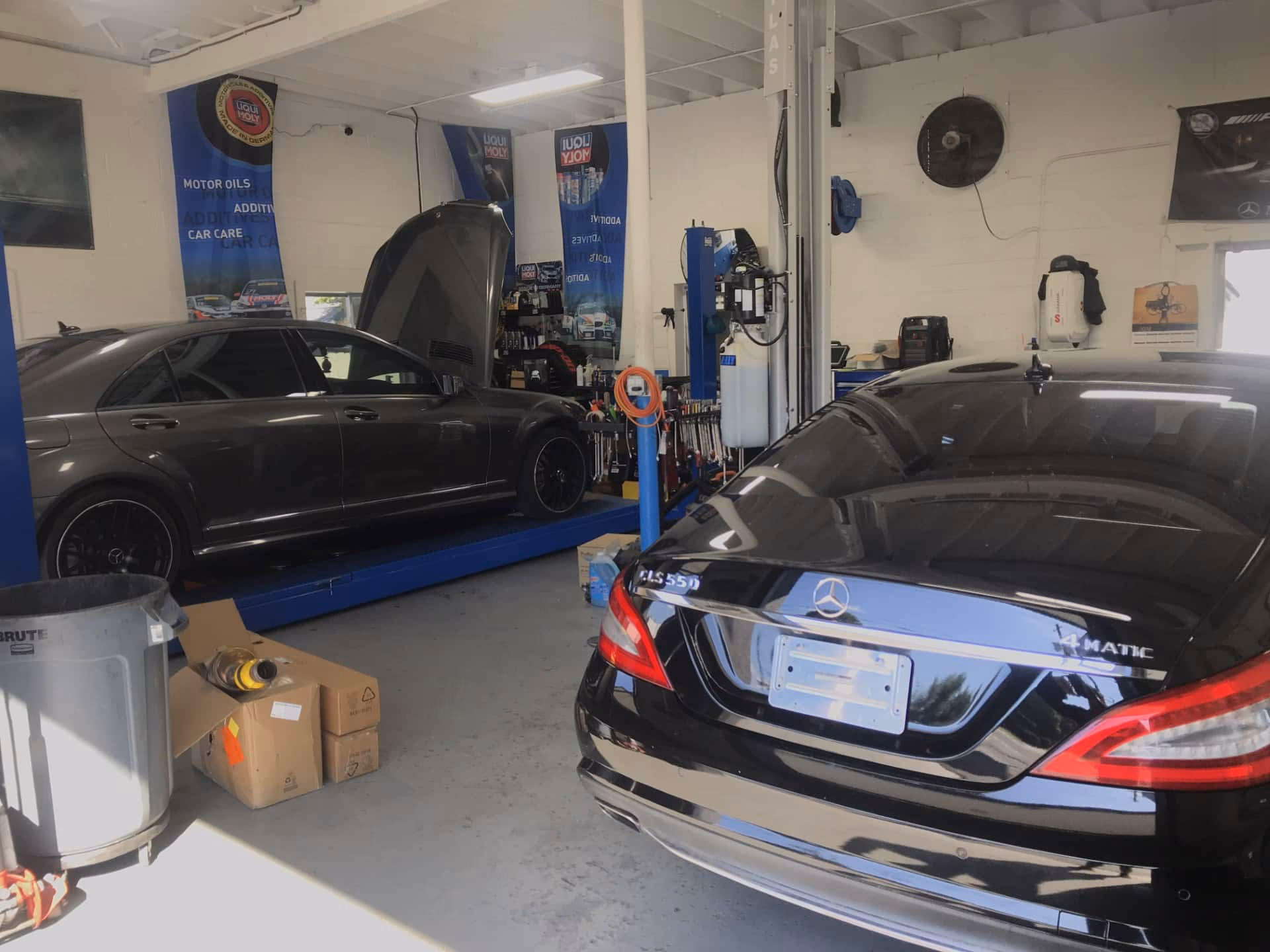 Who can service a Mercedes Benz?