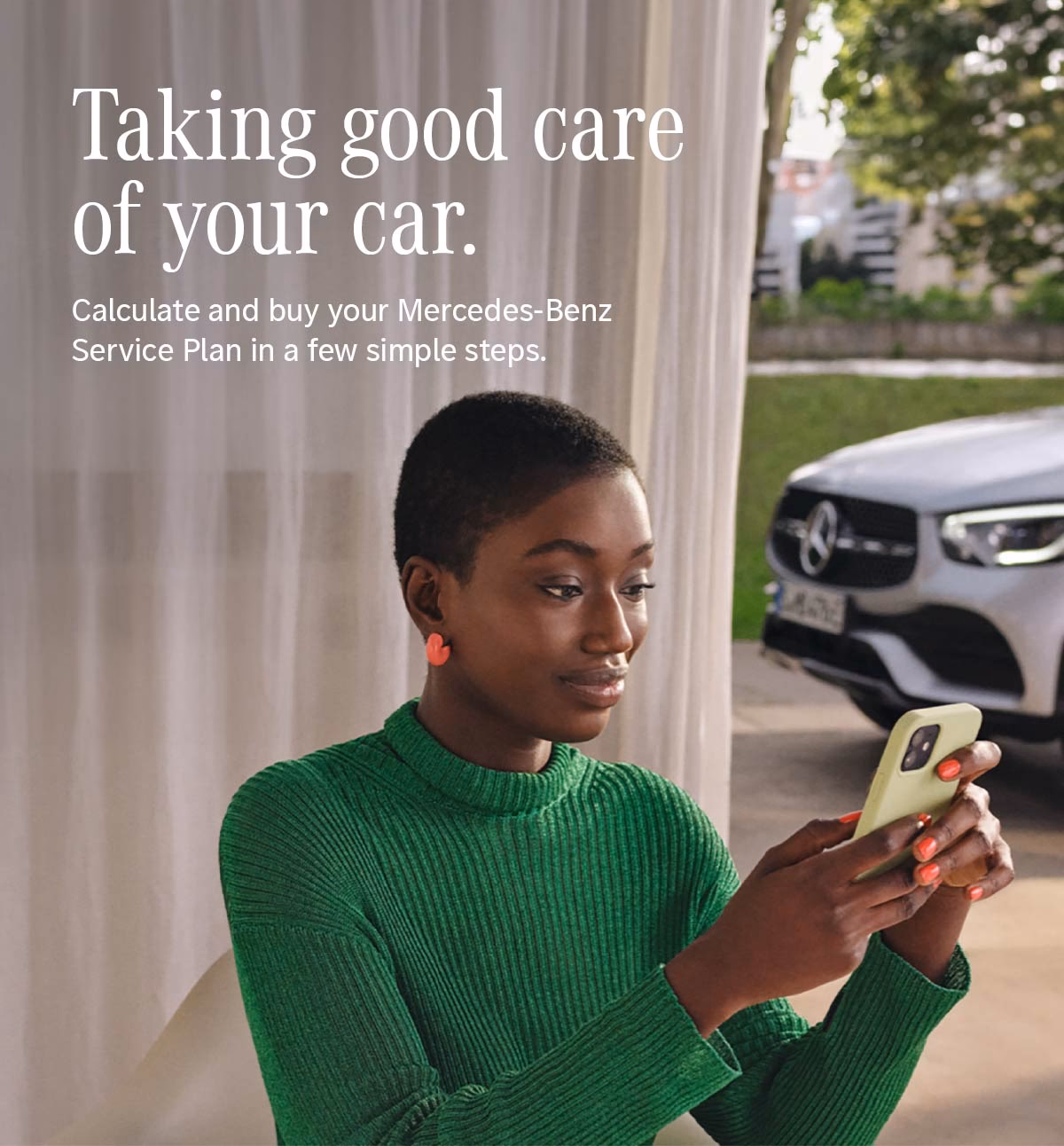 Where can I buy a Mercedes-Benz service plan?