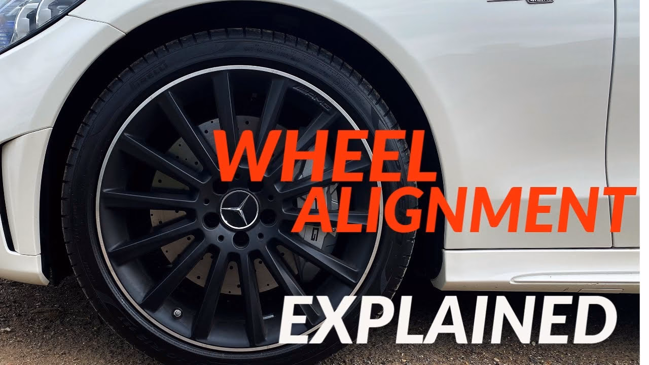 What causes wheel alignment problems in a Mercedes?