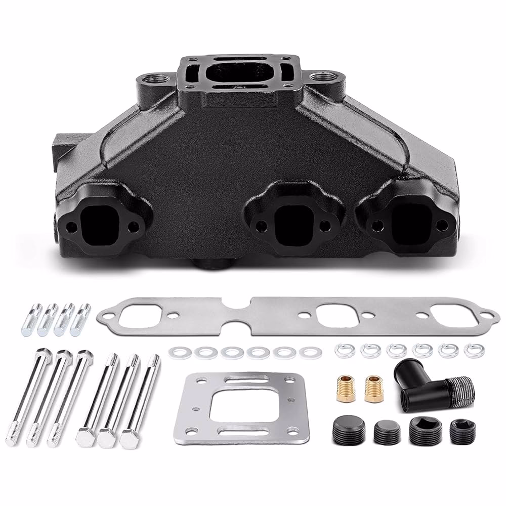 How do you know if a MerCruiser exhaust manifold is broken?