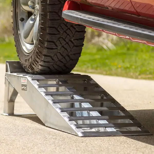 What are aluminium loading ramps used for?