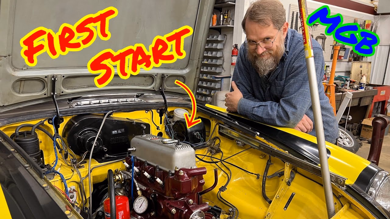 What engine did the MGB use?