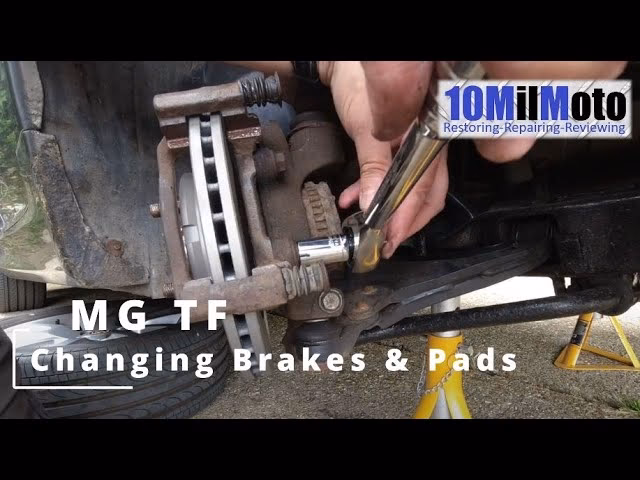 How do I install a new brake pad?