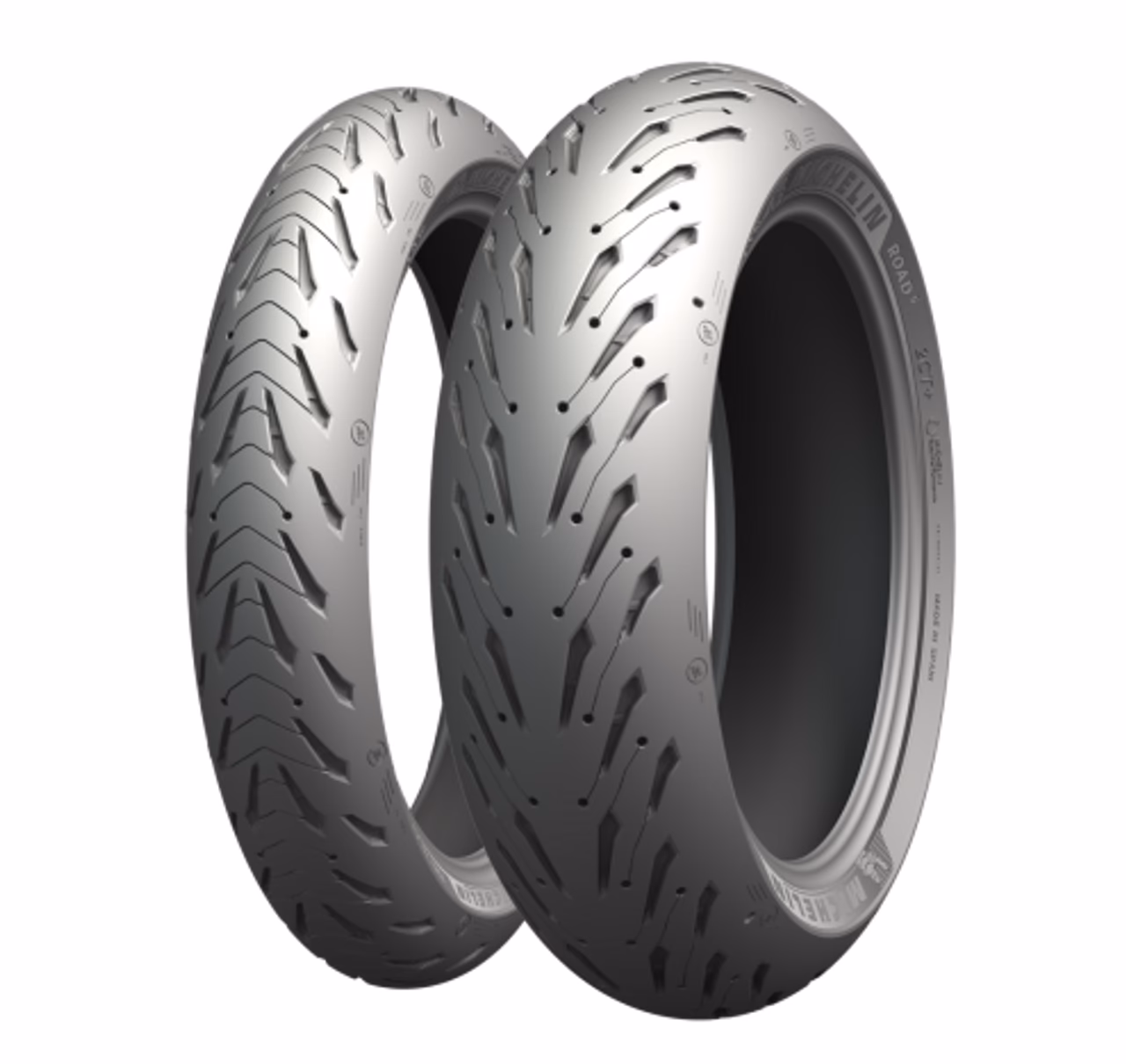 What tyre sizes are available for the road 5?