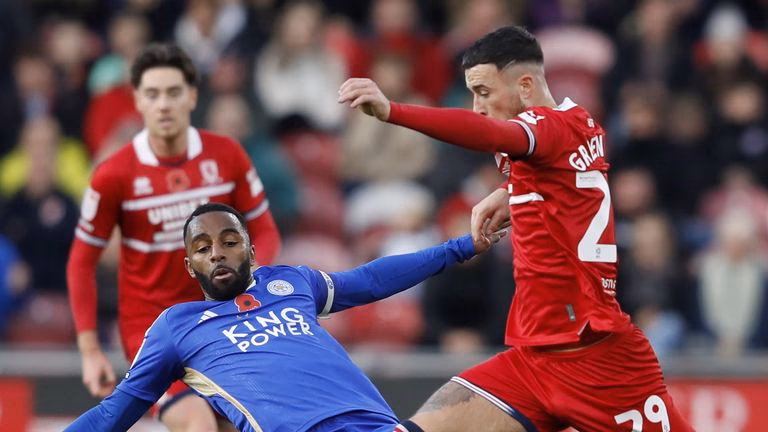 How did Middlesbrough beat Leicester City in Sky Bet Championship?